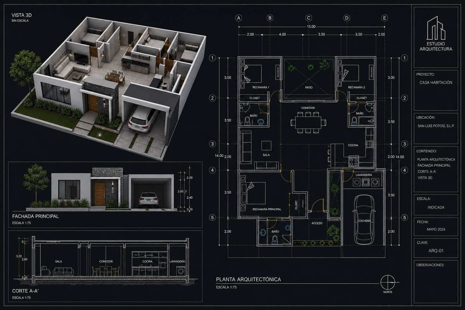 Diseño de Planos Arquitectónicos